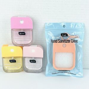 B-Pure 3 Hand Sanitizers & Case Limited Edition Scents Brand New (Set C)